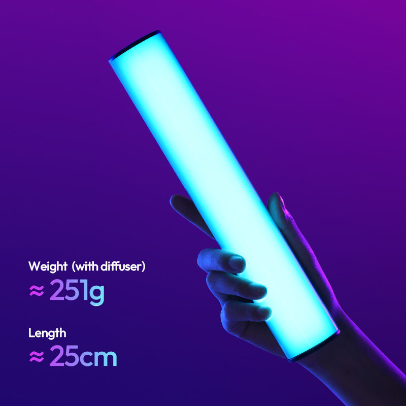 Ulanzi b15rgb 15w tube light ไฟ led แบบแท่ง rgb 15w ไฟเซลฟี่ ไฟถ่ายสินค้า 2