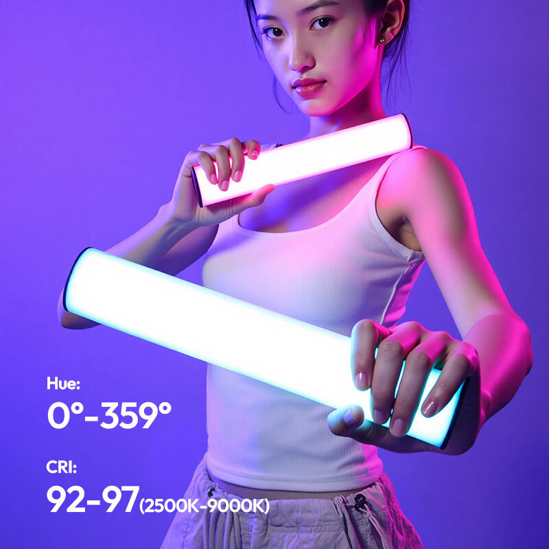 Ulanzi b15rgb 15w tube light ไฟ led แบบแท่ง rgb 15w ไฟเซลฟี่ ไฟถ่ายสินค้า 7