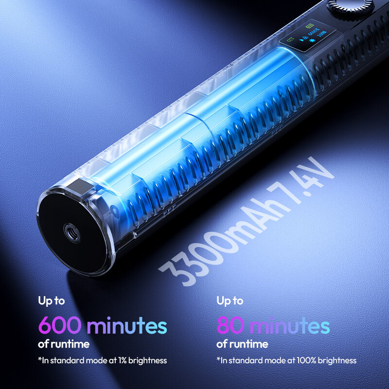 Ulanzi b15rgb 15w tube light ไฟ led แบบแท่ง rgb 15w ไฟเซลฟี่ ไฟถ่ายสินค้า 9