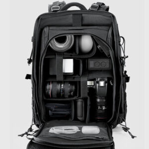 Ulanzi bc007 tactical camera backpack 28l กระเป๋าเป้ กระเป๋ากล้อง แทคติคอล ความจุ 28 ลิตร สำหรับช่างภาพมืออาชีพ 13