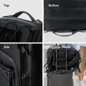 Ulanzi bc007 tactical camera backpack 28l กระเป๋าเป้ กระเป๋ากล้อง แทคติคอล ความจุ 28 ลิตร สำหรับช่างภาพมืออาชีพ 17