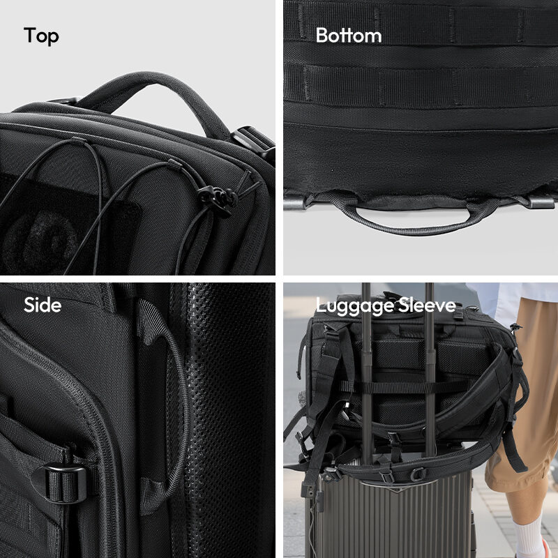 Ulanzi bc007 tactical camera backpack 28l กระเป๋าเป้ กระเป๋ากล้อง แทคติคอล ความจุ 28 ลิตร สำหรับช่างภาพมืออาชีพ 17
