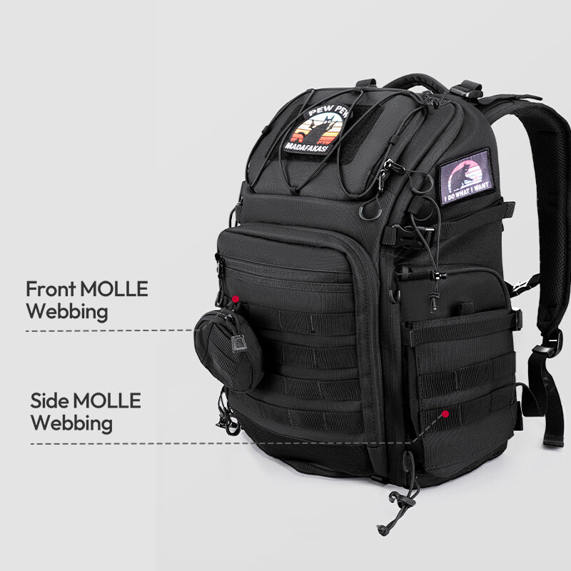 Ulanzi bc007 tactical camera backpack 28l กระเป๋าเป้ กระเป๋ากล้อง แทคติคอล ความจุ 28 ลิตร สำหรับช่างภาพมืออาชีพ 8