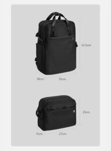 Ulanzi f08 lightweight travel backpack กระเป๋าเป้ กระเป๋ากล้อง กระเป๋าเดินทาง กระเป๋าสะพาย จุได้ 20l (15)
