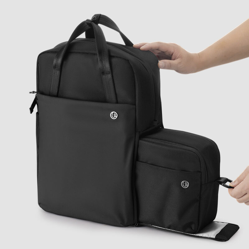 Ulanzi f08 lightweight travel backpack กระเป๋าเป้ กระเป๋ากล้อง น้ำหนักเบา 20l ใช้ได้ 5 รูปแบบ 12