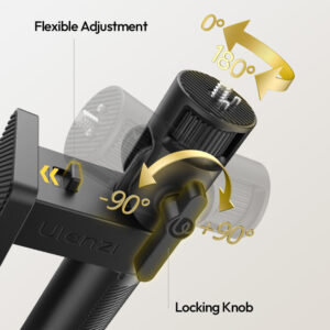 Ulanzi la06 light handle grip with power mount ด้ามจับไฟ led พร้อมฐานใส่พาวเวอร์แบงค์ แบตสำรอง อเนกประสงค์ 10