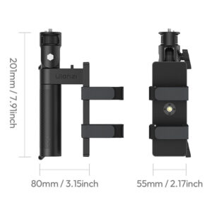 Ulanzi la06 light handle grip with power mount ด้ามจับไฟ led พร้อมฐานใส่พาวเวอร์แบงค์ แบตสำรอง อเนกประสงค์ 16