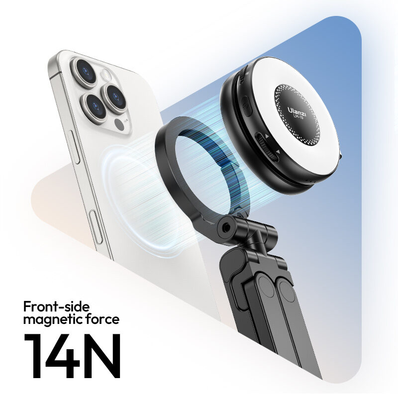 Ulanzi ma88 maglock phone holder mount ขาตั้งโทรศัพท์ 3in1 พร้อมระบบแม่เหล็ก maglock ขาตั้ง magsafe 19