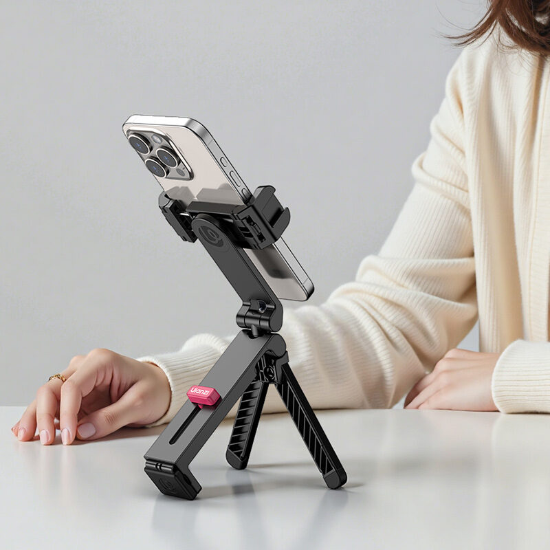 Ulanzi ma89 phone holder mount with clamp ขาตั้งมือถือ ที่วางโทรศัพท์แบบหนีบ ไม้เซลฟี่ 3in1 6