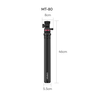 Ulanzi mt 80 auto open tripod ขาตั้งกล้อง กางอัตโนมัติ ขาตั้งมือถือ ไม้เซลฟี่ ขาตั้ง 2 เมตร 36