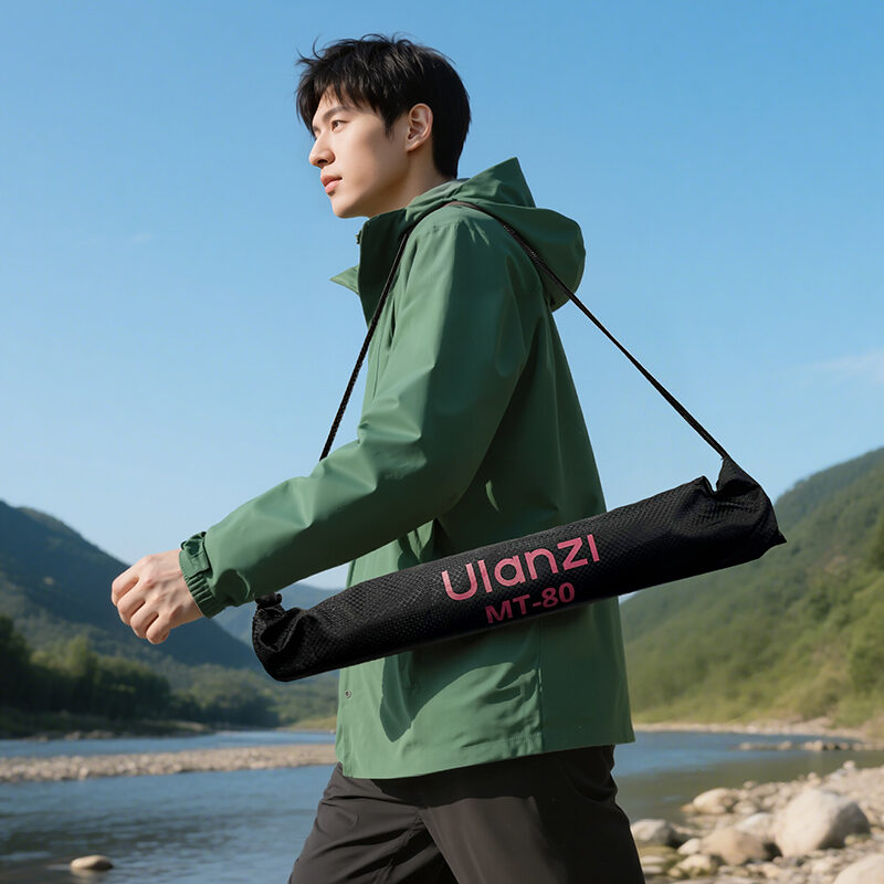 Ulanzi mt 80 auto open tripod ขาตั้งกล้อง กางอัตโนมัติ ขาตั้งมือถือ ไม้เซลฟี่ ขาตั้ง 2 เมตร 9