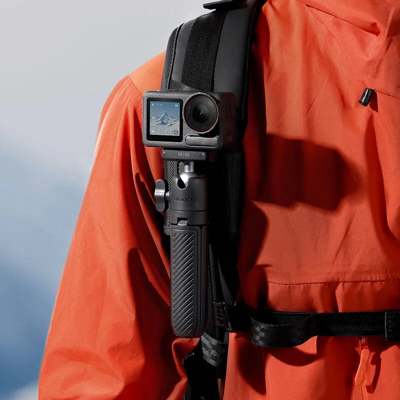 Ulanzi mt66 clipmate tripod with action connector ขาตั้งกล้อง อเนกประสงค์ 3in1 พร้อม dji action 5 pro mount และ velcro strap 2