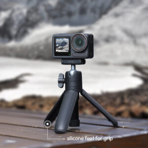 Ulanzi mt66 clipmate tripod with action connector ขาตั้งกล้อง อเนกประสงค์ 3in1 พร้อม dji action 5 pro mount และ velcro strap 4