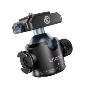 Ulanzi t100 ball head uka quick release หัวบอล ขาตั้งกล้อง รองรับน้ำหนักสูงสุด 6kg ระบบปลดเร็ว 12
