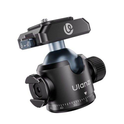 Ulanzi t100 ball head uka quick release หัวบอล ขาตั้งกล้อง รองรับน้ำหนักสูงสุด 6kg ระบบปลดเร็ว 12
