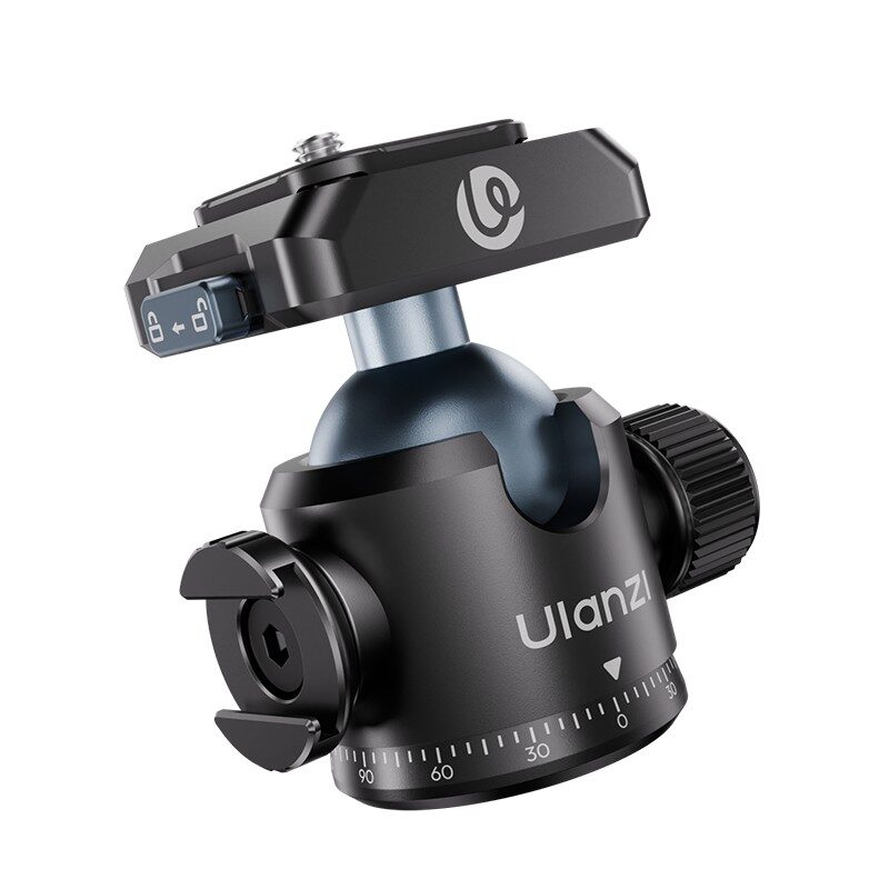 Ulanzi t100 ball head uka quick release หัวบอล ขาตั้งกล้อง รองรับน้ำหนักสูงสุด 6kg ระบบปลดเร็ว 12