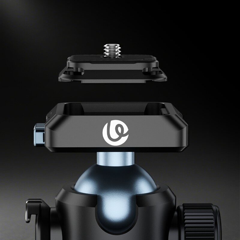 Ulanzi t100 ball head uka quick release หัวบอล ขาตั้งกล้อง รองรับน้ำหนักสูงสุด 6kg ระบบปลดเร็ว 2