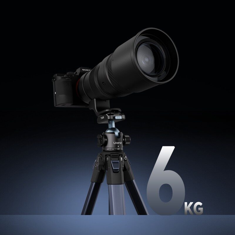 Ulanzi t100 ball head uka quick release หัวบอล ขาตั้งกล้อง รองรับน้ำหนักสูงสุด 6kg ระบบปลดเร็ว 7