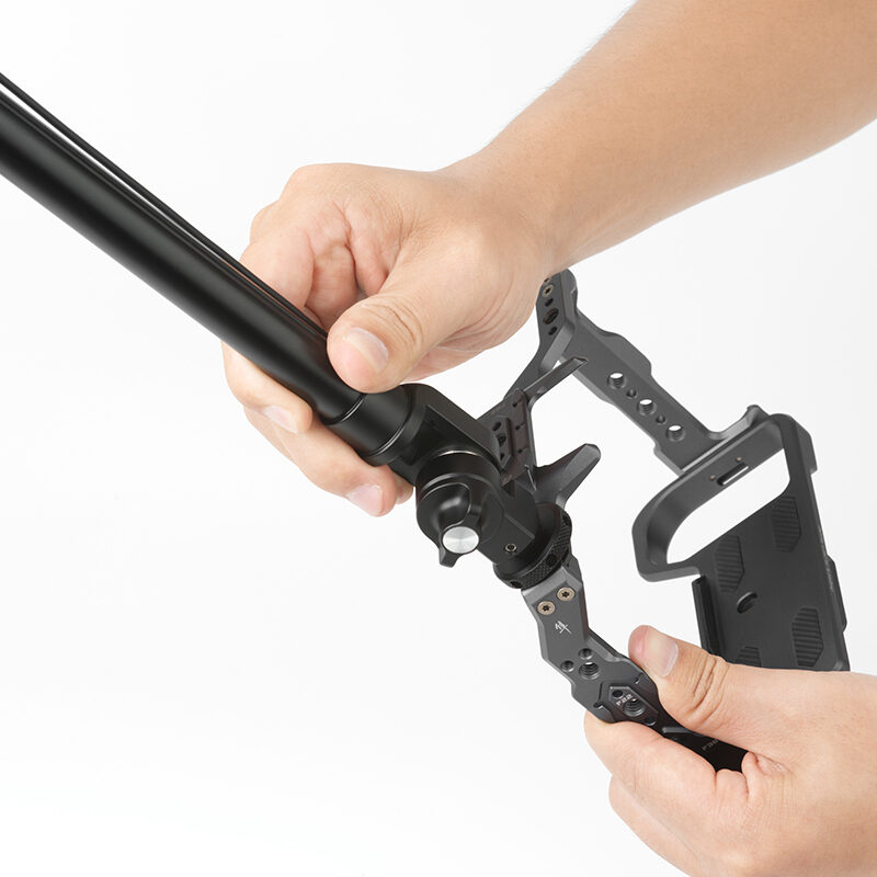 Ulanzi zj08 mic boom pole arm แขนไมโครโฟน แขน boom ต่อไมค์ ยืดหดได้ ระดับมืออาชีพ 21