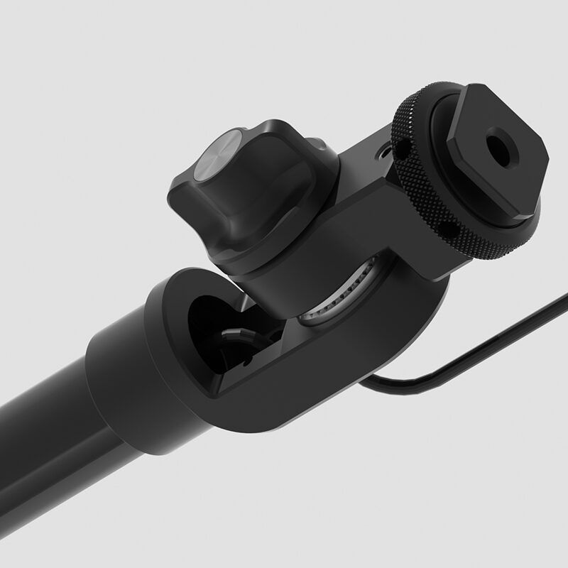 Ulanzi zj08 mic boom pole arm แขนไมโครโฟน แขน boom ต่อไมค์ ยืดหดได้ ระดับมืออาชีพ 9