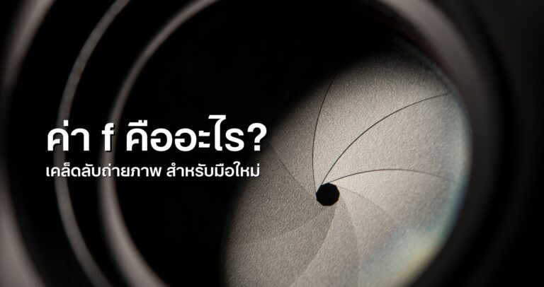 ค่า f คืออะไร