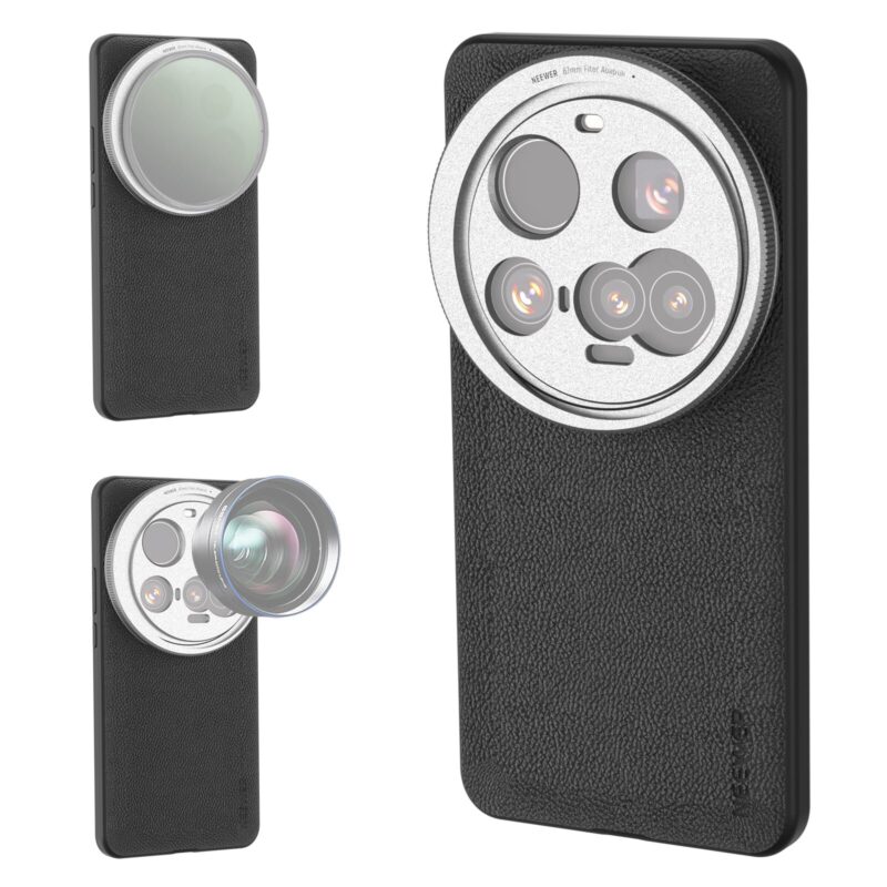 Neewer pa101 phone case for xiaomi 15 ultra เคสกล้องมืออาชีพพร้อมขาตั้งเลนส์และฟิลเตอร์