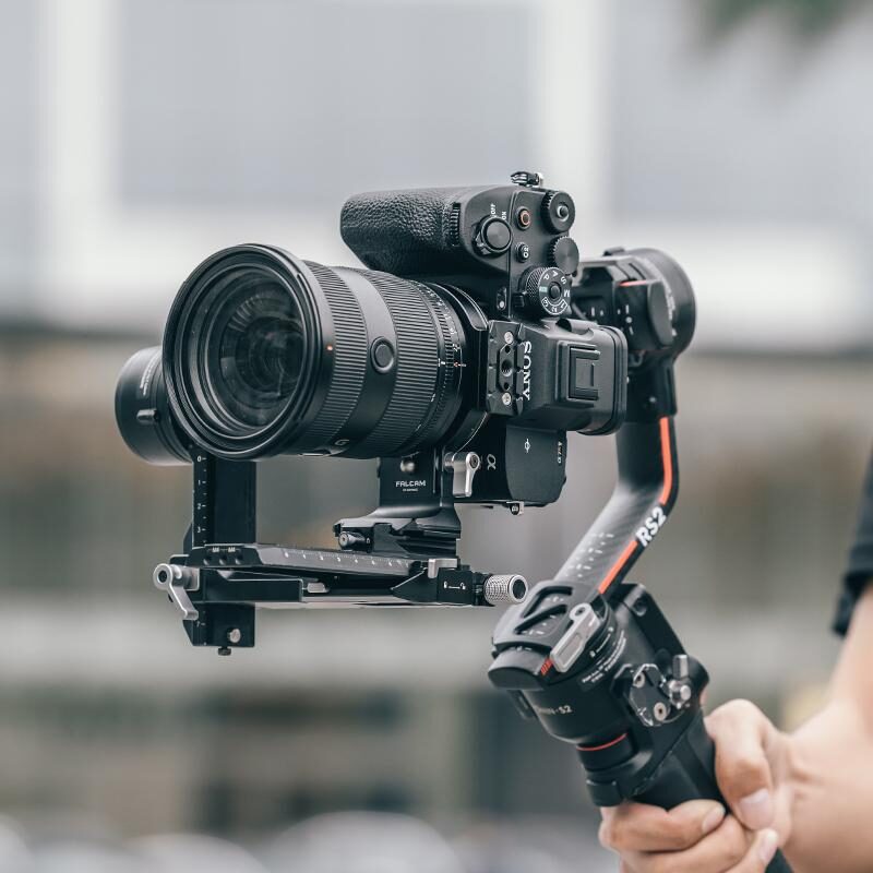 Falcam f22&f38&f50 horizontal to vertical quick release circular half cage(for sony) 3304 7