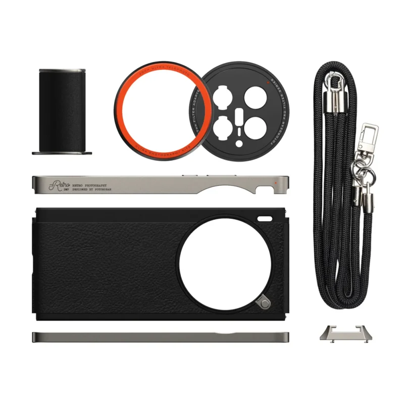 Fotorgear retro photography kit for vivo x200 ultra ชุดเคสกล้องวินเทจ สำหรับ vivo x200 ultra 1