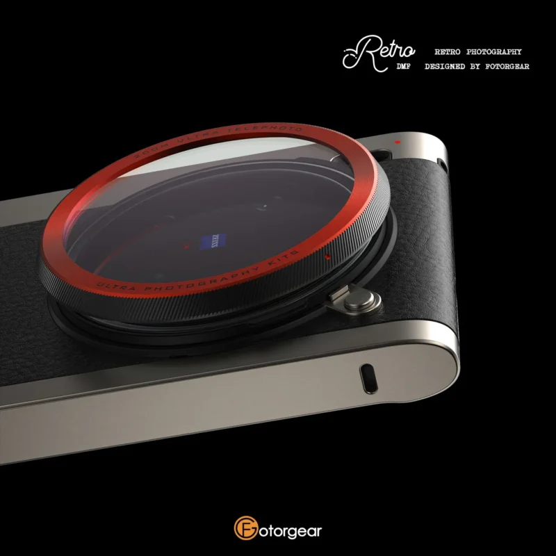 Fotorgear retro photography kit for vivo x200 ultra ชุดเคสกล้องวินเทจ สำหรับ vivo x200 ultra 3