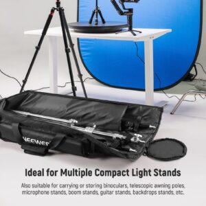NEEWER 471.2m Tripod Carrying Case - กระเป๋าใส่ขาตั้งกล้องขนาด 120 ซม. วัสดุไนลอนพรีเมียมกันน้ำ (3) Neewer 471.2m tripod carrying case กระเป๋าใส่ขาตั้งกล้องขนาด 120 ซม. วัสดุไนลอนพรีเมียมกันน้ำ (3)