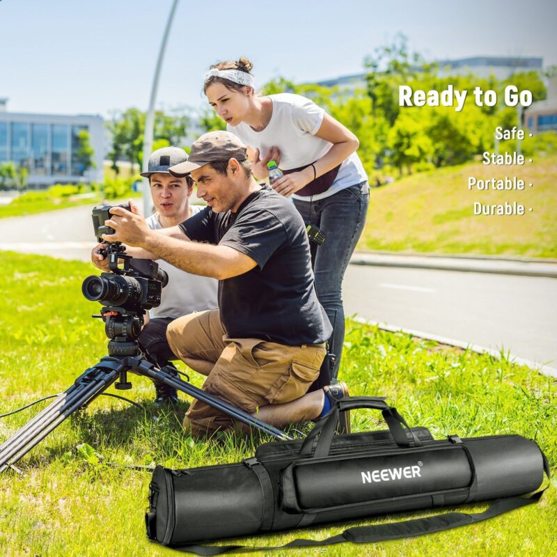 NEEWER 471.2m Tripod Carrying Case - กระเป๋าใส่ขาตั้งกล้องขนาด 120 ซม. วัสดุไนลอนพรีเมียมกันน้ำ (8) Neewer 471.2m tripod carrying case กระเป๋าใส่ขาตั้งกล้องขนาด 120 ซม. วัสดุไนลอนพรีเมียมกันน้ำ (8)
