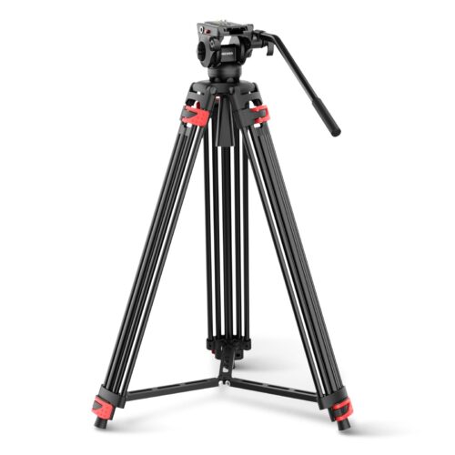 NEEWER BASICS TP37 Video Tripod - ขาตั้งกล้องวิดีโอระดับมืออาชีพ พร้อมหัวฟลูอิดรองรับน้ำหนัก 8kg (9) Neewer basics tp37 video tripod ขาตั้งกล้องวิดีโอระดับมืออาชีพ พร้อมหัวฟลูอิดรองรับน้ำหนัก 8kg (9)
