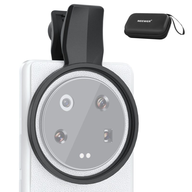 Neewer la008 67mm phone filter clamp คลิปยึดฟิลเตอร์ 67mm สำหรับสมาร์ทโฟน รองรับ iphone และ android 1