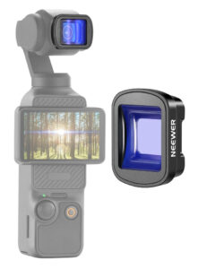 Neewer ls 44 pro 1.2x blue anamorphic lens for dji osmo pocket 3 (11)