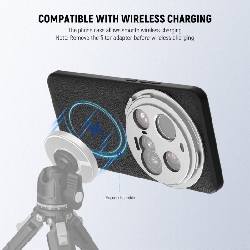 Neewer pa101 phone case for xiaomi 15 ultra เคสกล้องมืออาชีพพร้อมขาตั้งเลนส์และฟิลเตอร์ 6