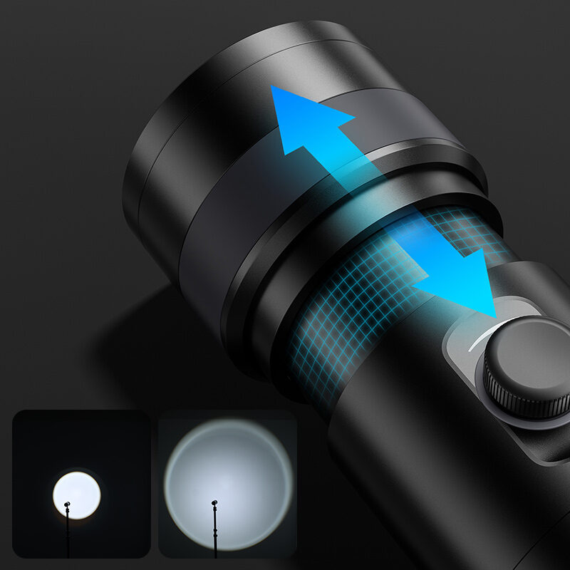 Ulanzi lm01 photography flashlight ไฟแฟลชไลท์ถ่ายภาพระดับมืออาชีพ 10w พร้อม 20 gobo และแสง rgb 4 โทน (14)