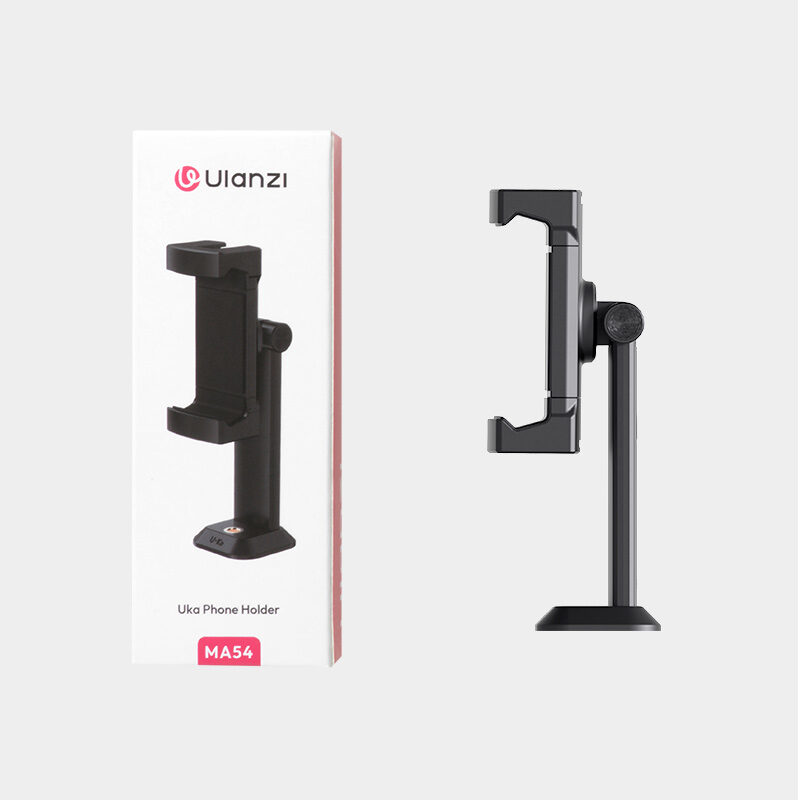 Ulanzi ma54 uka phone holder ที่จับมือถือแบบหมุนได้ 360° พร้อม dual cold shoe mount (10)