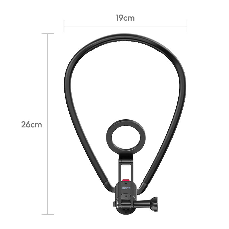 Ulanzi mg14 magnetic neck mount for phones ขาตั้งคล้องคอแม่เหล็กสำหรับสมาร์ทโฟน ถ่ายภาพ pov แฮ (19)