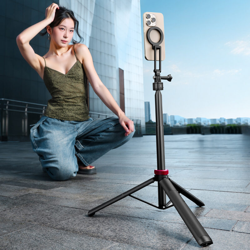 Ulanzi mg14 magnetic neck mount for phones ขาตั้งคล้องคอแม่เหล็กสำหรับสมาร์ทโฟน ถ่ายภาพ pov แฮ (6)