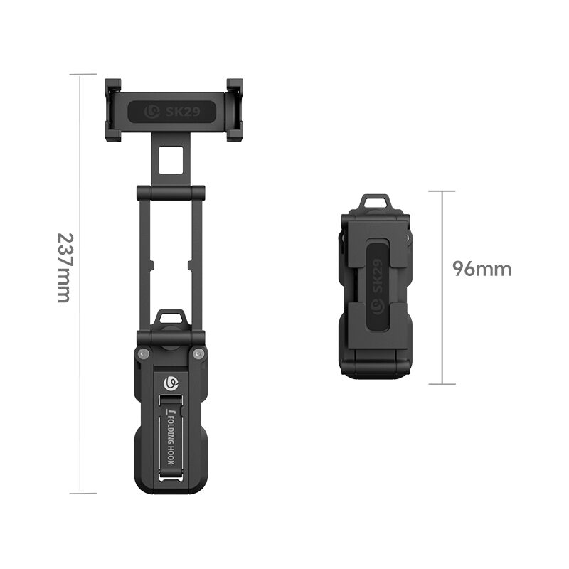 Ulanzi sk29 foldable phone stand ที่ตั้งโทรศัพท์พับได้เอนกประสงค์ 5 โหมด แม่เหล็กคลิป ขาตั้งiphone 27
