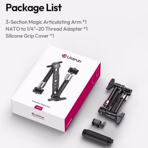 Ulanzi TA10 3-Section Magic Articulating Arm แขนปรับมุมอเนกประสงค์ 3 ท่อน รองรับน้ำหนัก 2kg (7) Ulanzi ta10 3 section magic articulating arm แขนปรับมุมอเนกประสงค์ 3 ท่อน รองรับน้ำหนัก 2kg (7)