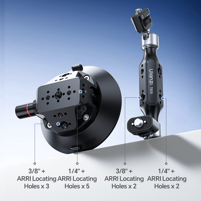 Ulanzi TB15 Suction Cup Mount ขาตั้งกล้อง แบบสูญญากาศ ขาตั้งกล้องติดรถ_10 Ulanzi tb15 suction cup mount ขาตั้งกล้อง แบบสูญญากาศ ขาตั้งกล้องติดรถ 10