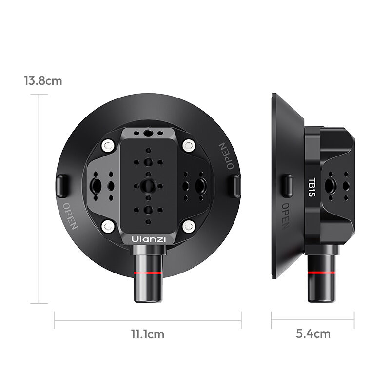 Ulanzi TB15 Suction Cup Mount ขาตั้งกล้อง แบบสูญญากาศ ขาตั้งกล้องติดรถ_21 Ulanzi tb15 suction cup mount ขาตั้งกล้อง แบบสูญญากาศ ขาตั้งกล้องติดรถ 21