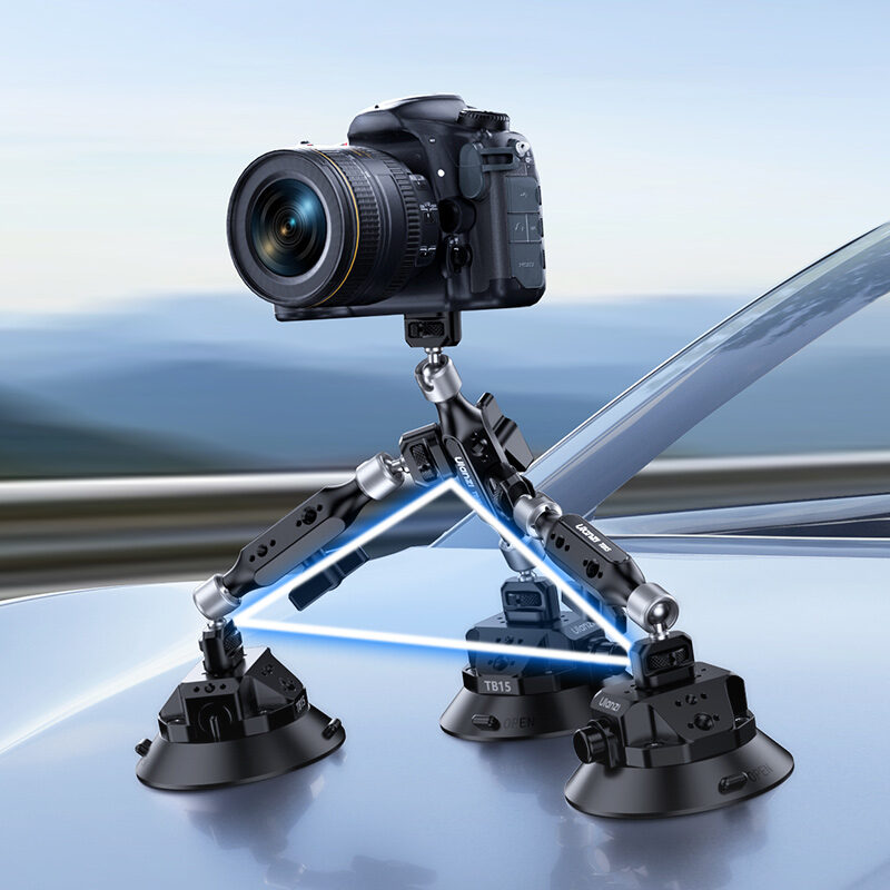 Ulanzi TB15 Suction Cup Mount ขาตั้งกล้อง แบบสูญญากาศ ขาตั้งกล้องติดรถ_3 Ulanzi tb15 suction cup mount ขาตั้งกล้อง แบบสูญญากาศ ขาตั้งกล้องติดรถ 3